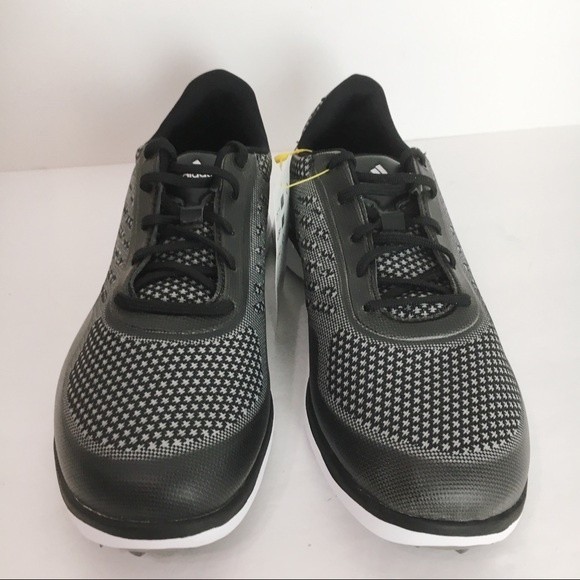 Adidas Womens Size 6 Alphaflex Sport‎ Golf Shoes in Black Glory Gray White NEW - Picture 3 of 13